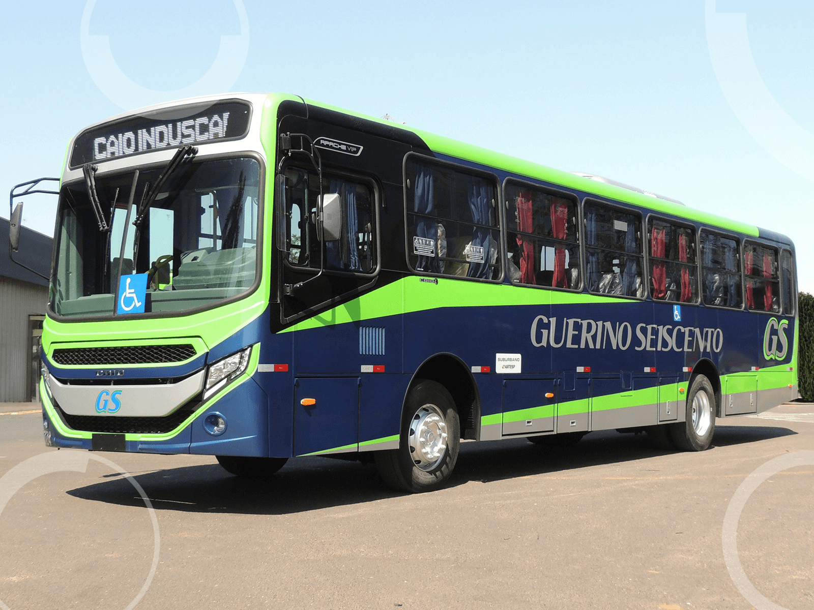 Guerino Seiscento recebe ônibus novos entregues pela Caio Induscar