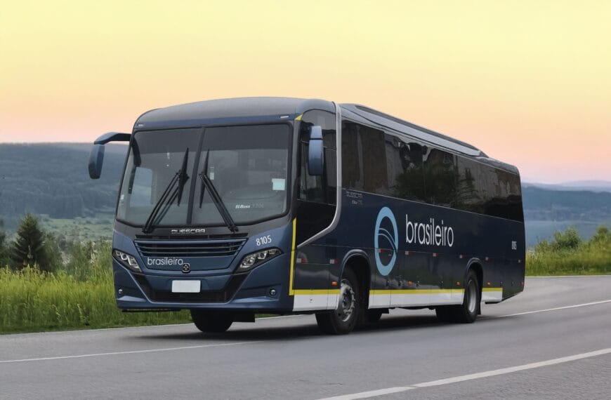 Cidade do Sol amplia frota com cinco novos ônibus Busscar