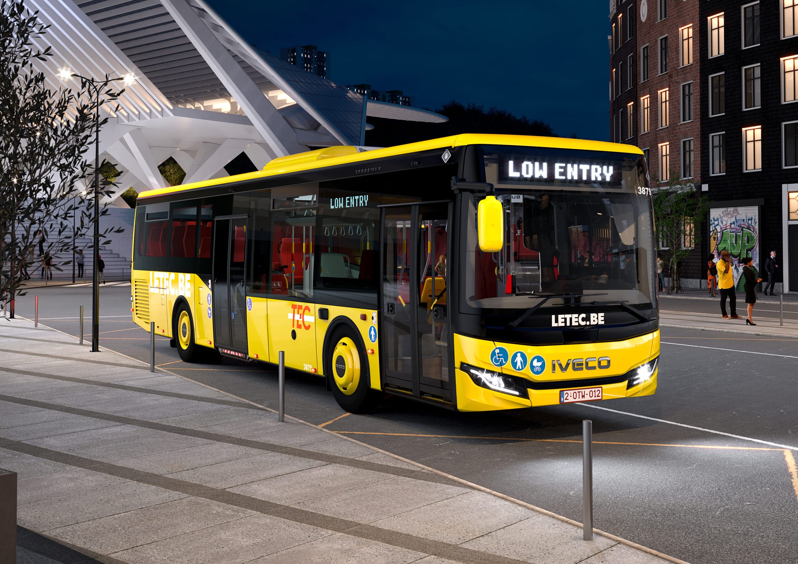 Empresa da Bélgica renova parceria com a Iveco e adquire 127 novos ônibus