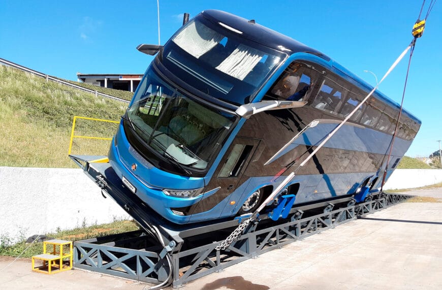 Marcopolo recebe acreditação do Inmetro para laboratório de testes