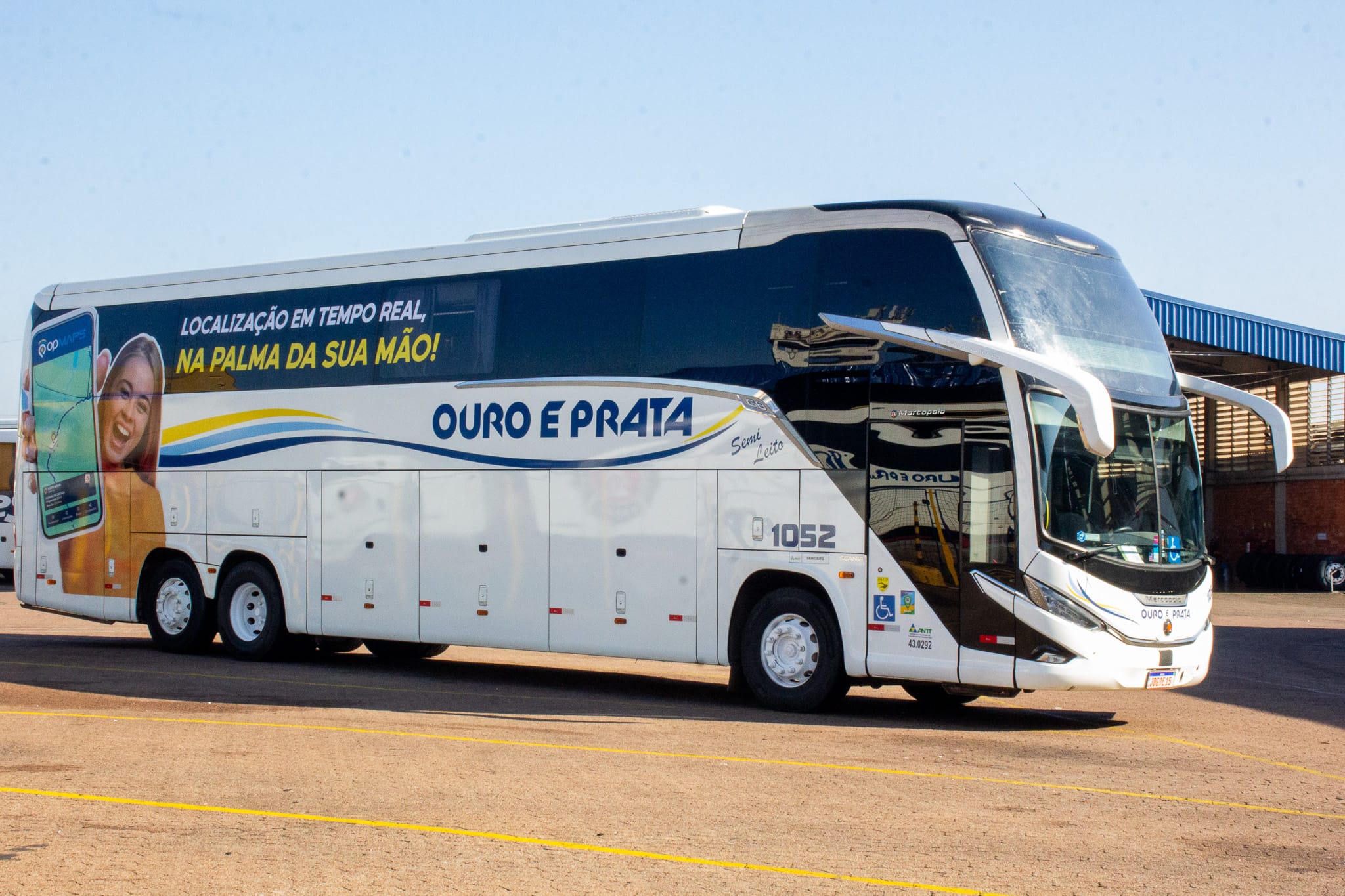 Viação Ouro e Prata lança sistema gratuito de rastreamento de ônibus em tempo real