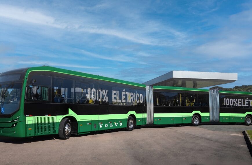 Volvo realiza primeira venda de articulados e biarticulados elétricos para empresa de Goiânia