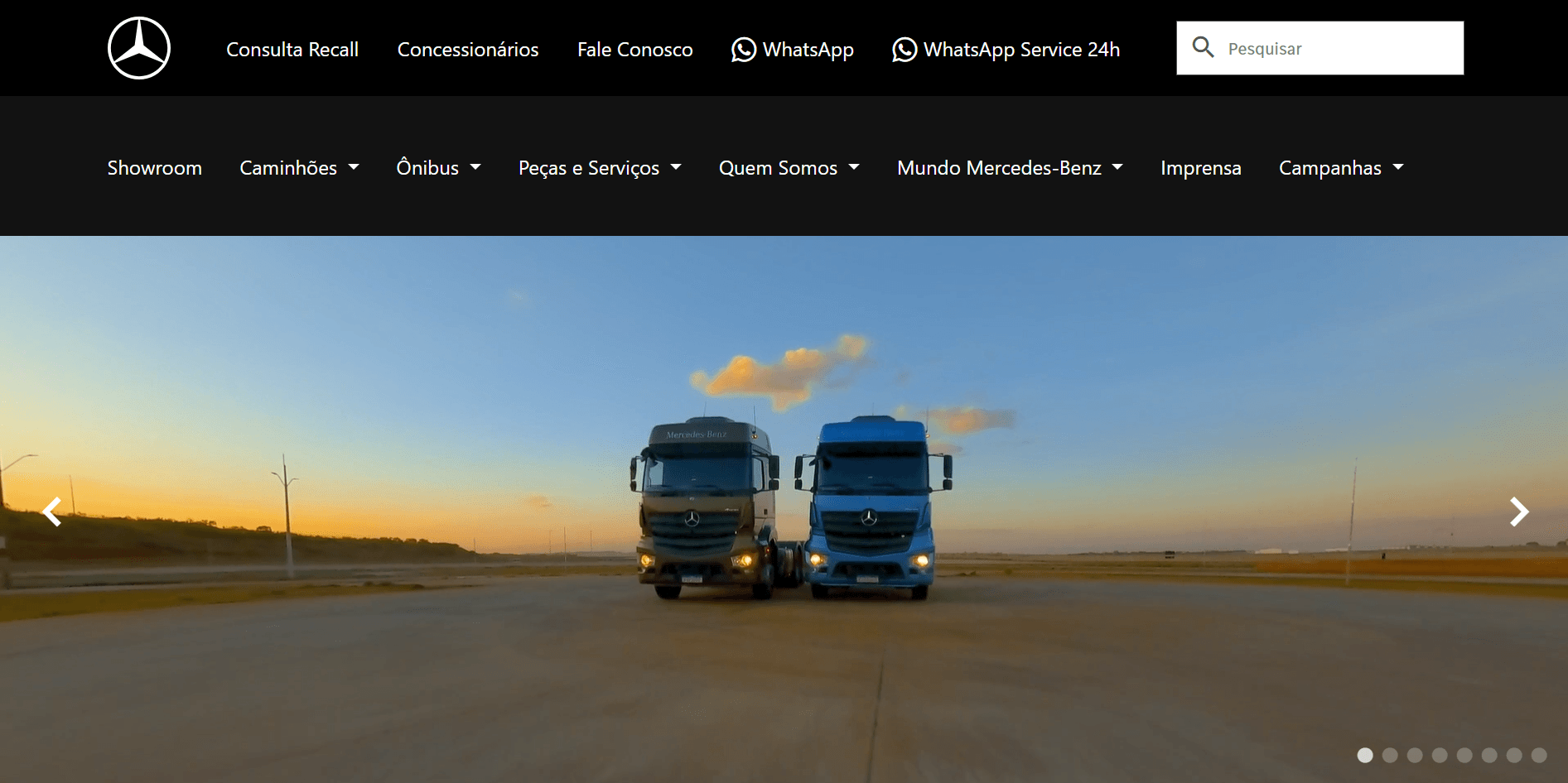 Mercedes-Benz do Brasil lança novo site com foco em experiência digital e integração de serviços