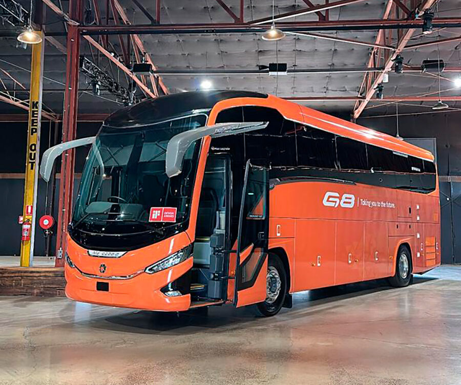 Marcopolo lança Geração 8 de ônibus rodoviários na Austrália