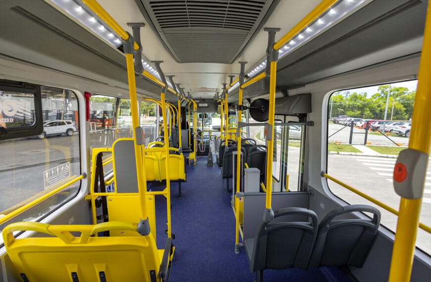 Marcopolo entrega 242 ônibus novos para renovação da frota em Goiânia