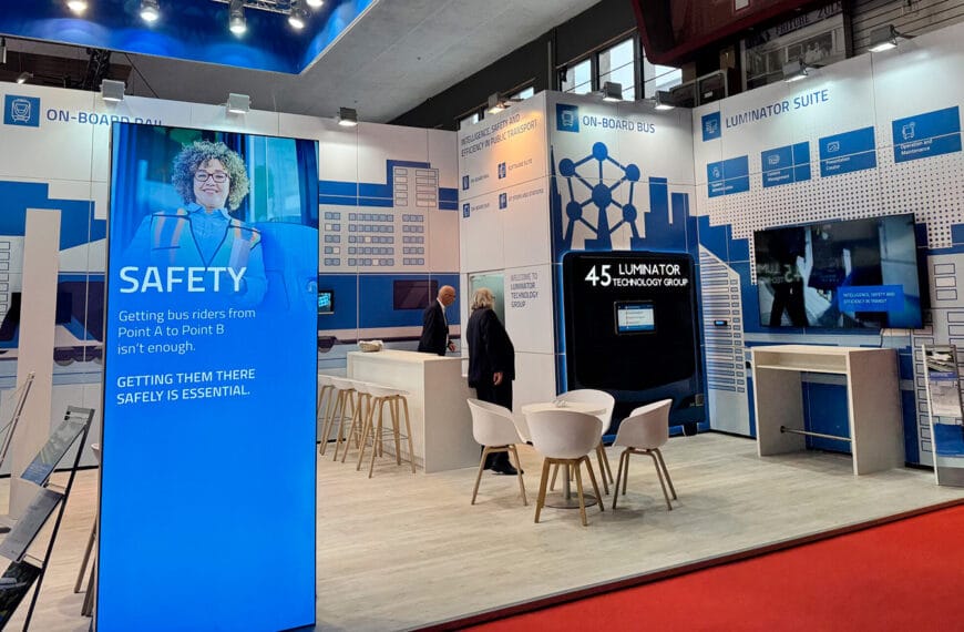 Luminator apresenta novas soluções para transporte público na Busworld Europa 2025
