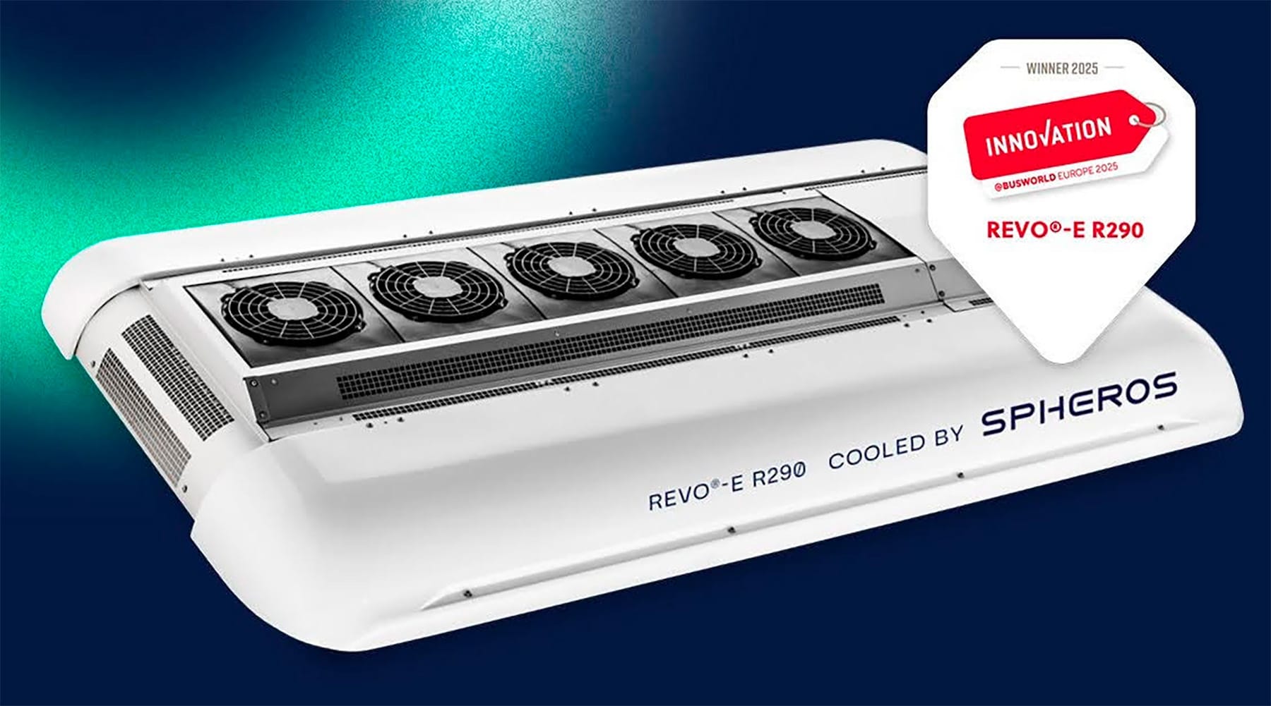 Spheros vence o Busworld Innovation Award 2025 com sistema de ar-condicionado sustentável para ônibus