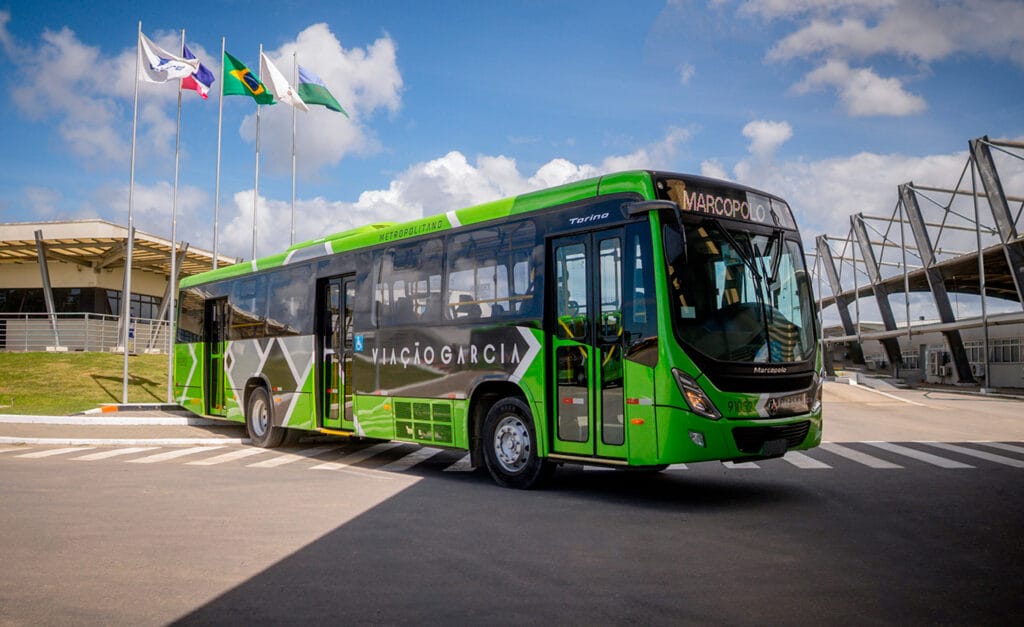 Empresas Garcia e Brasil Sul renovam frota com 106 novos ônibus Marcopolo 5 Empresas Garcia e Brasil Sul renovam frota com 106 novos ônibus Marcopolo