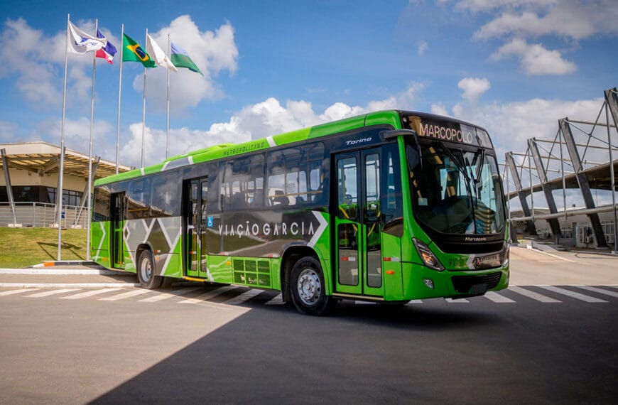 Empresas Garcia e Brasil Sul renovam frota com 106 novos ônibus Marcopolo