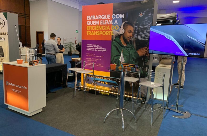 Feira reúne montadoras com tecnologias e soluções para transporte por fretamento