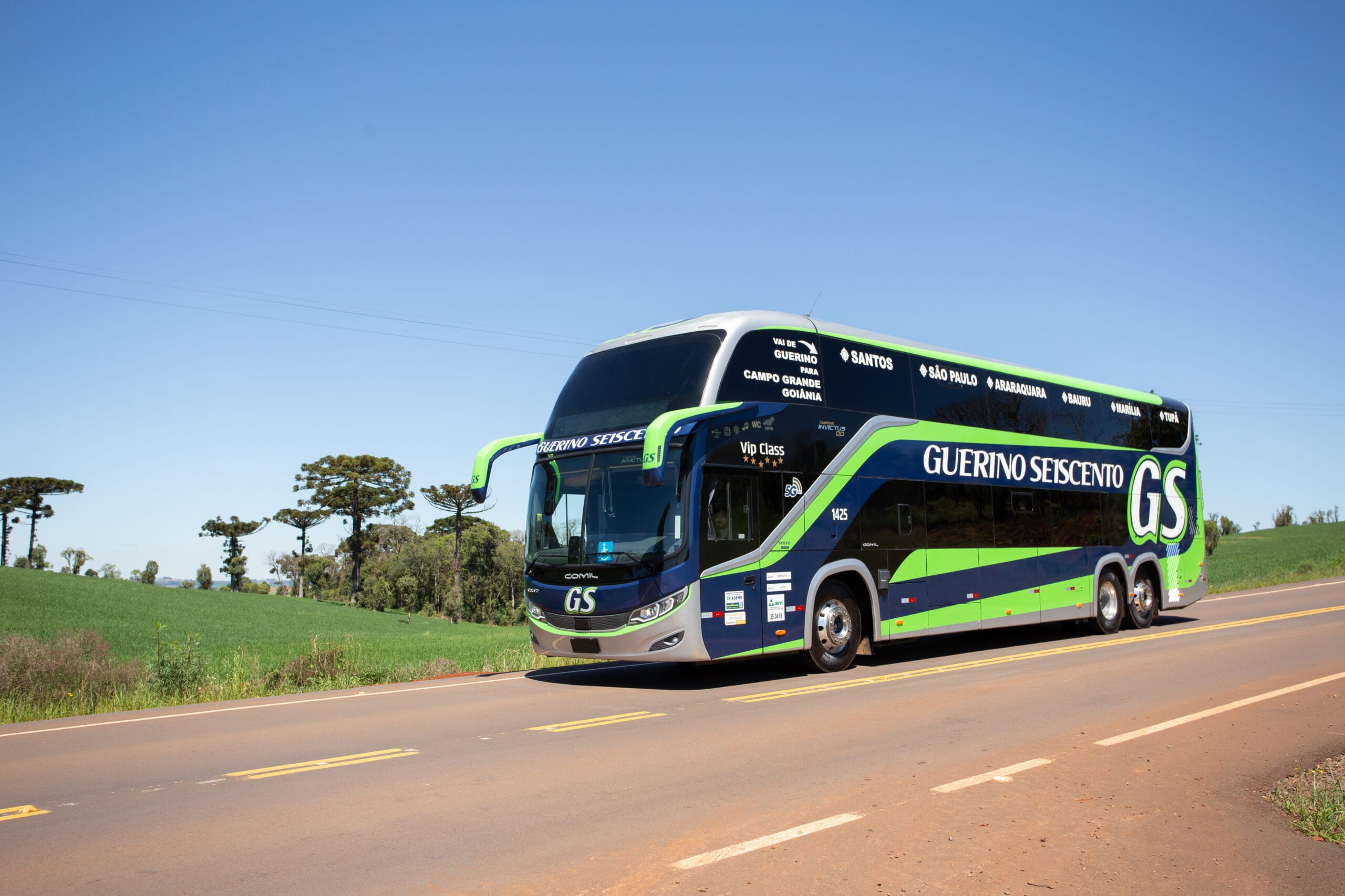 Guerino Seiscento renova frota com 30 ônibus Volvo Euro 6