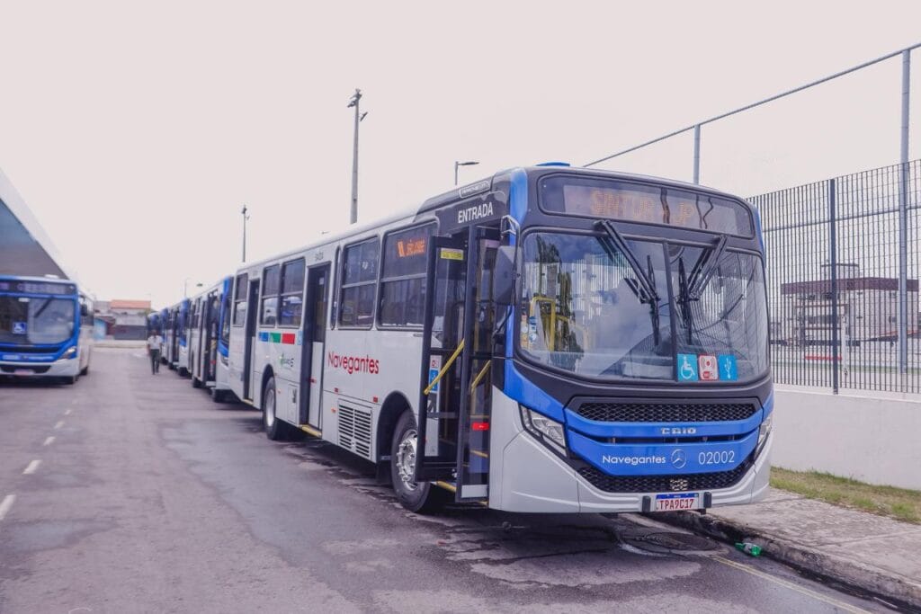 João Pessoa recebe 10 novos ônibus e atinge 45% de renovação da frota do transporte público 3 João Pessoa recebe 10 novos ônibus e atinge 45% de renovação da frota do transporte público