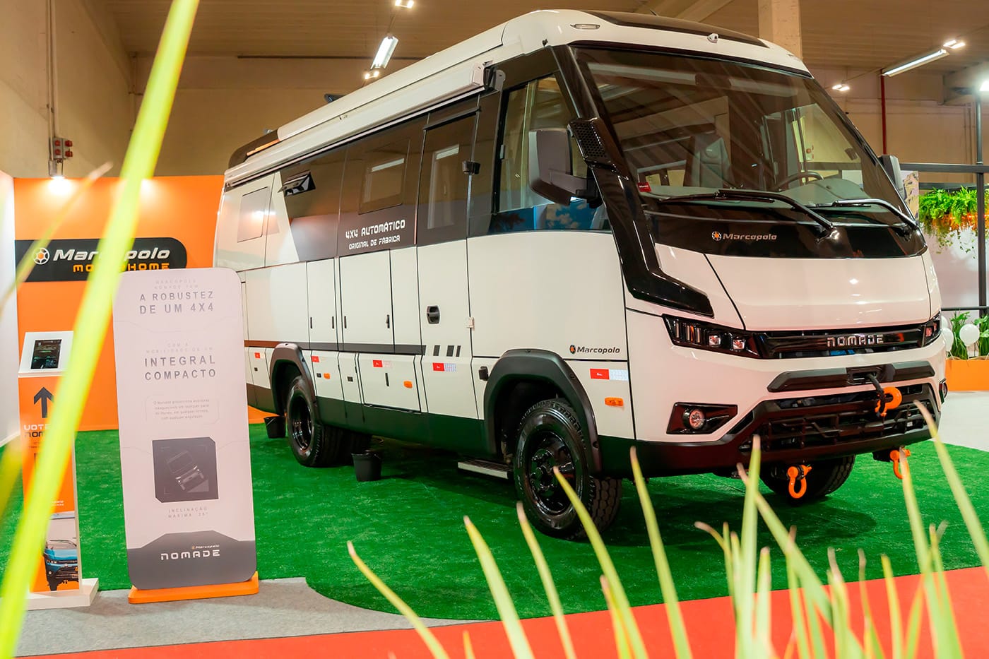 Marcopolo apresenta versão final do motorhome NOMADE na Expo Motorhome 2025