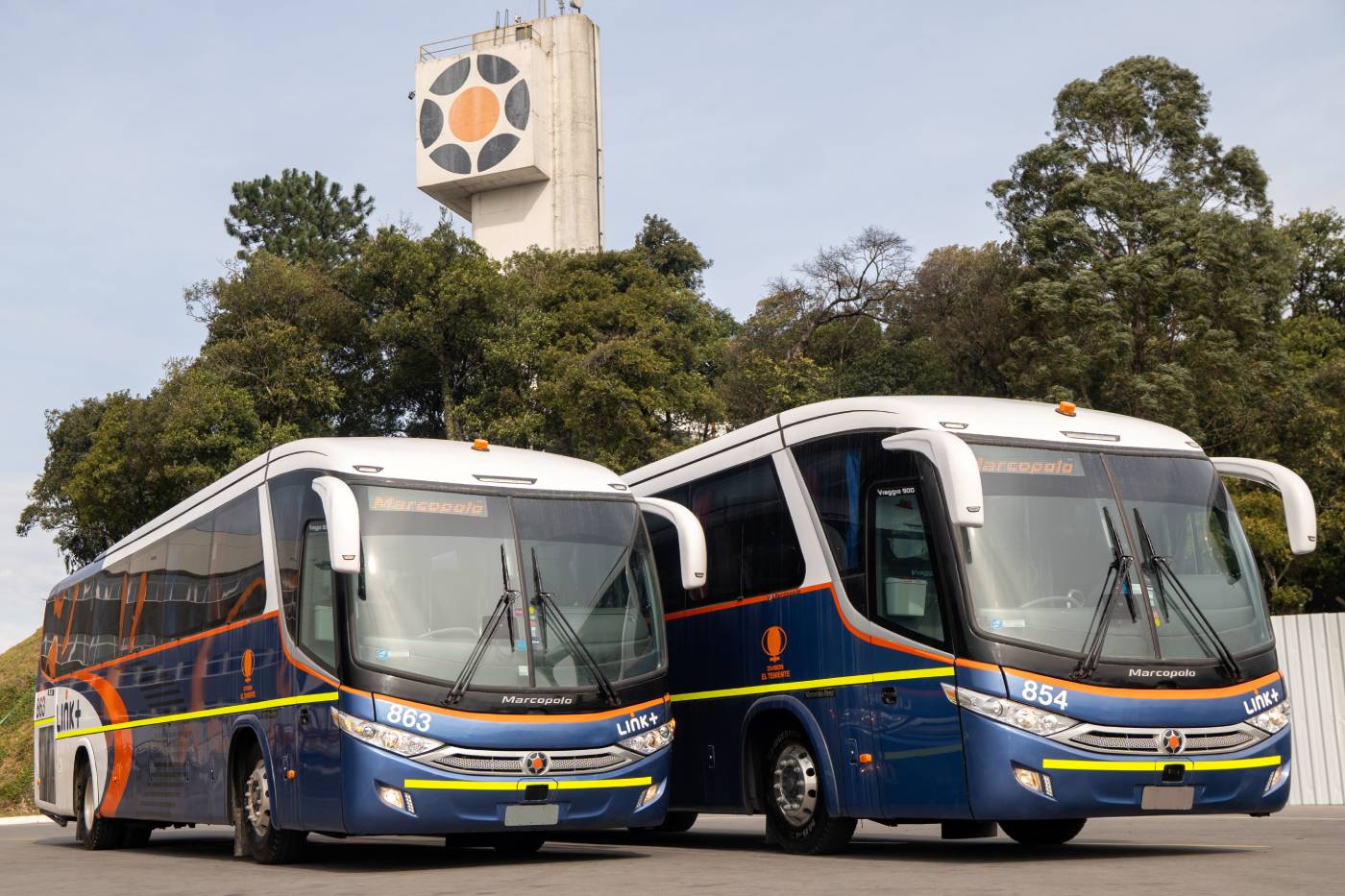 Marcopolo entrega 39 ônibus zero KM para operadora do Chile
