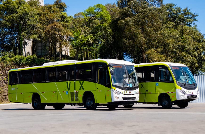 VIX Logística renova frota com 117 ônibus Marcopolo