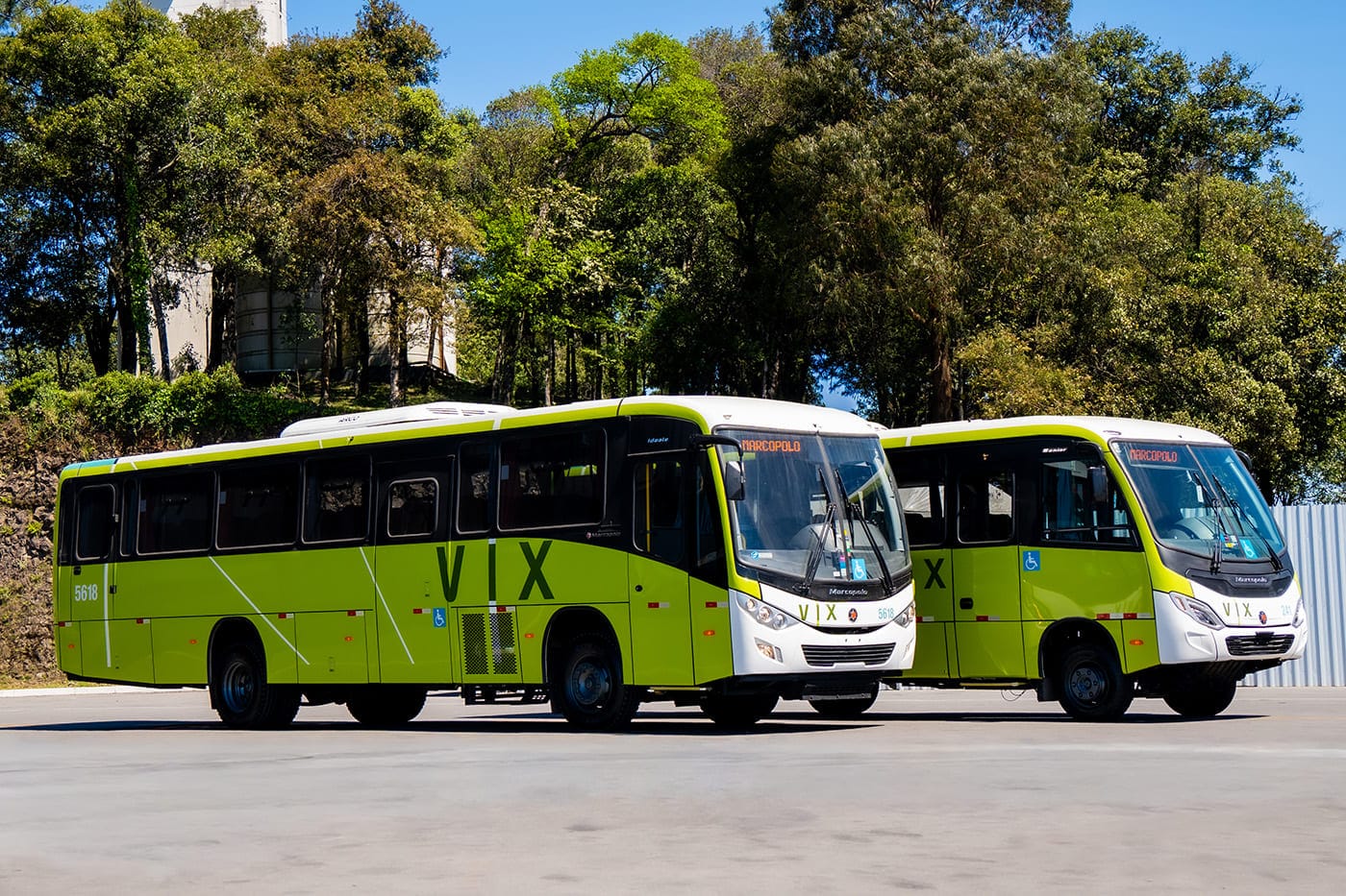 VIX Logística renova frota com 117 ônibus Marcopolo