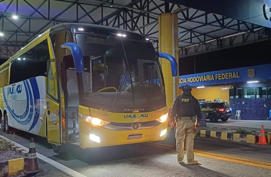 Motorista de ônibus é preso pela PRF em Mossoró por uso de documento falso durante romaria religiosa
