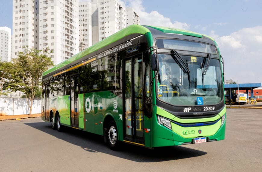 Modelo da Eletra se torna o ônibus elétrico mais vendido da história do Brasil