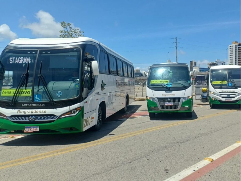 Riograndense apresenta novos ônibus 0 km e reforça renovação do transporte intermunicipal no RN