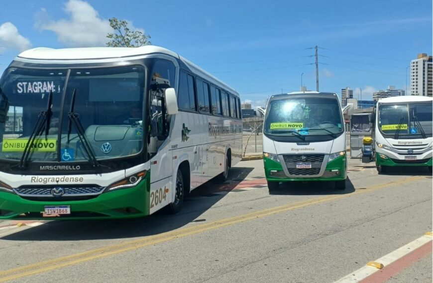 Riograndense apresenta novos ônibus 0 km e reforça renovação do transporte intermunicipal no RN