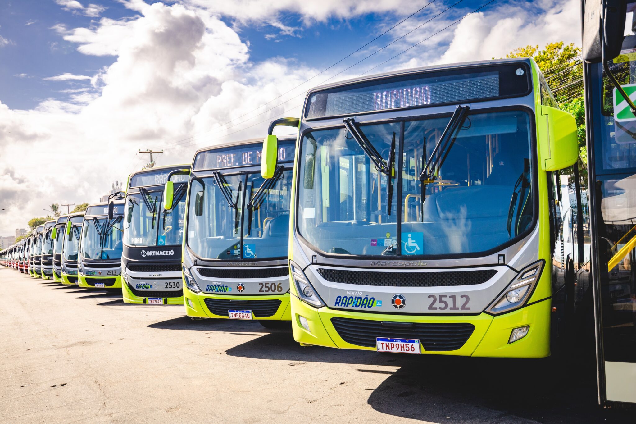 Prefeitura de Maceió apresenta primeiros ônibus do sistema Rapidão ...