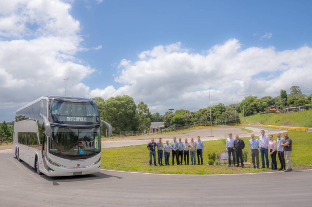 Marcopolo inaugura nova pista de testes para ampliar controle de qualidade em Caxias do Sul