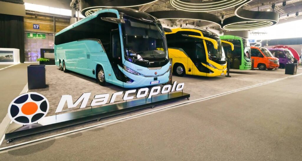 Marcopolo México supera 100 ônibus vendidos durante a Expo Foro Movilidad 2026