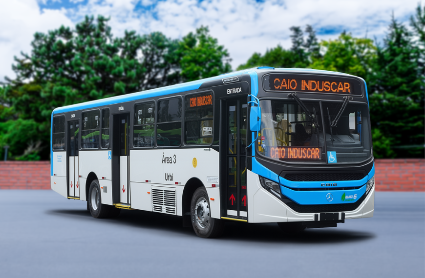 Caio fornece 64 unidades do Apache Vip V à Urbi Mobilidade para renovação da frota do Distrito Federal