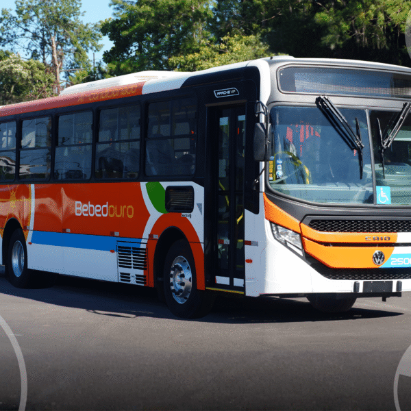 Novos ônibus Caio renovam frota do transporte urbano em Bebedouro (SP)