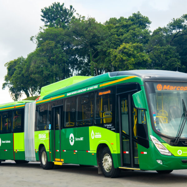Goiânia recebe primeiros ônibus articulados a biometano do Brasil e amplia frota sustentável no BRT