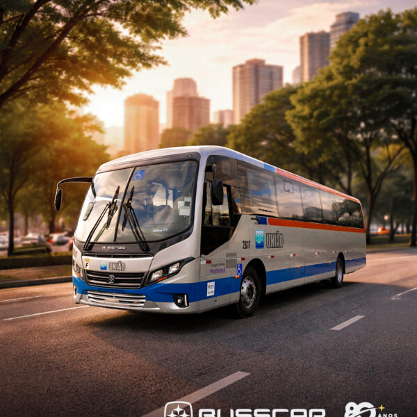 Busscar entrega seis ônibus El Buss FT zero KM à Expresso União