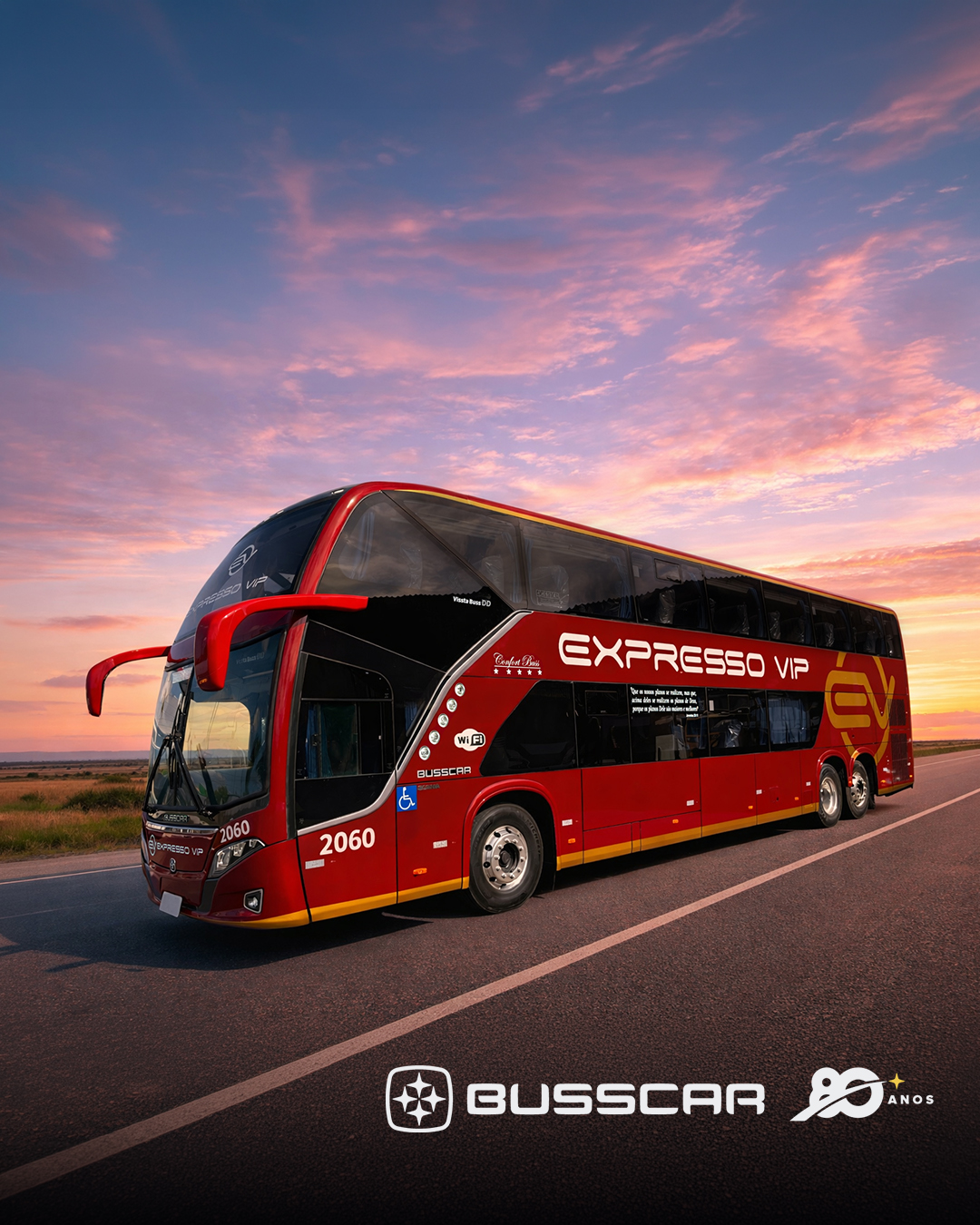 Expresso VIP incorpora modelo Vissta Buss DD 6x2 para operações rodoviárias no Maranhão