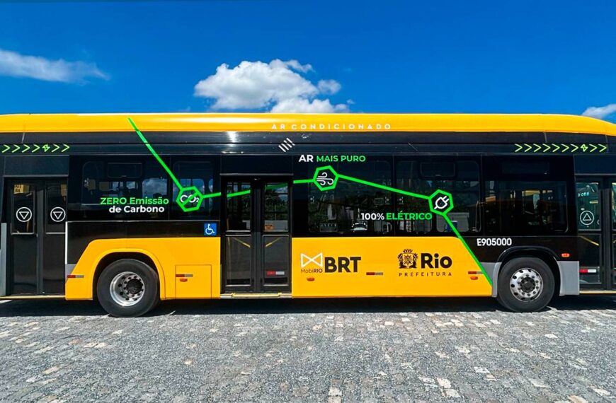 Marcopolo testa ônibus elétrico Attivi Integral no sistema BRT do Rio de Janeiro