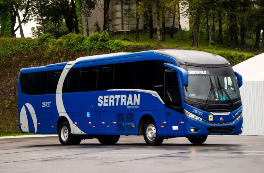 Marcopolo entrega 30 ônibus Viaggio 900 G8 à Sertran Transportes