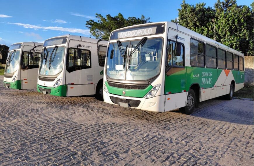 Cidade do Natal e Cidade das Dunas recebem novos ônibus