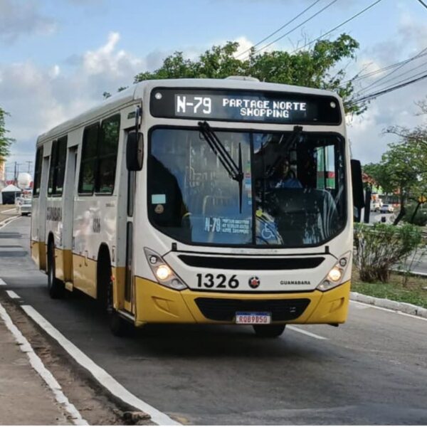Linhas N-60 e N-79 também terão itinerário encurtado aos domingos em Natal, com ponto de retorno em Santa Catarina