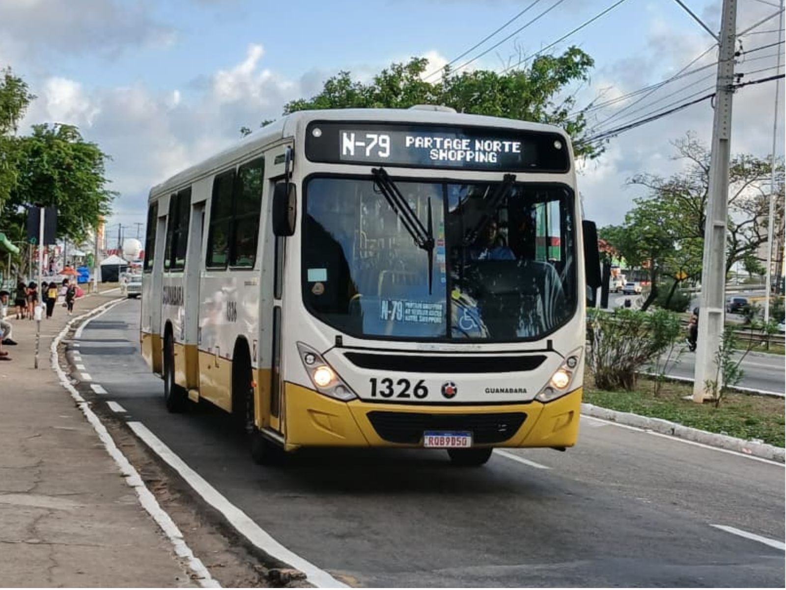Linhas N-60 e N-79 também terão itinerário encurtado aos domingos em Natal e terão ponto de retorno em Santa Catarina
