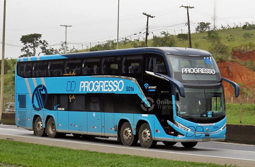 Progresso incorpora novos ônibus double decker e retoma parceria com a Volvo após mais de 30 anos