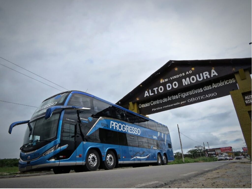 Progresso lança Suíte Cama em ônibus na linha Recife–Petrolina