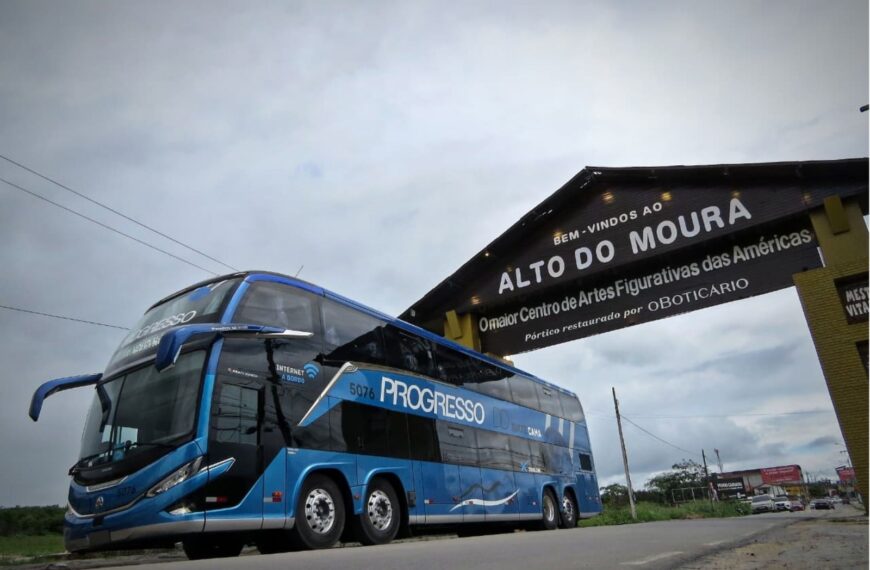 Progresso lança Suíte Cama em ônibus na linha Recife–Petrolina
