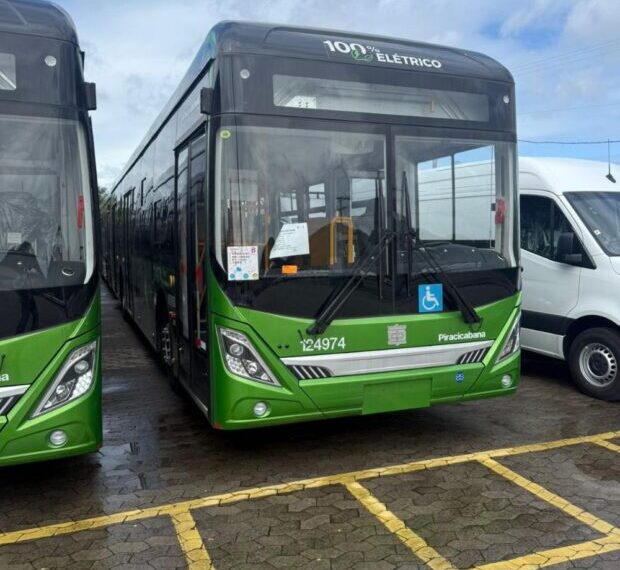 Ônibus elétricos: 90 veículos chegam ao Brasil para operação do transporte público no Distrito Federal