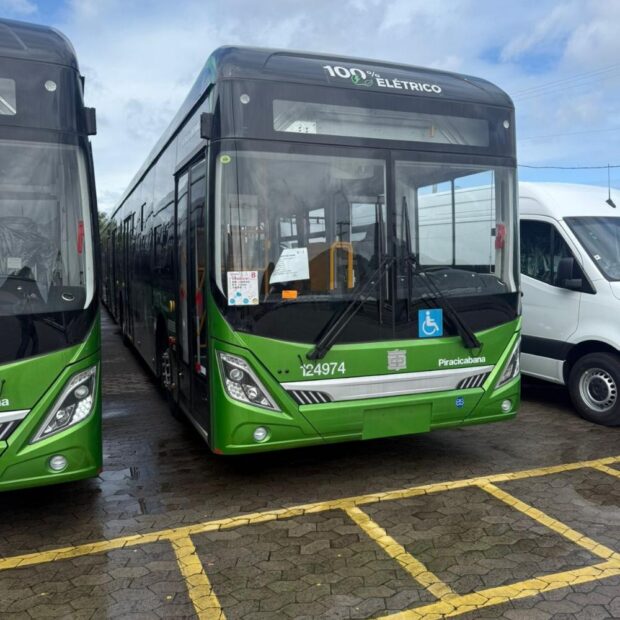 Ônibus elétricos: 90 veículos chegam ao Brasil para operação do transporte público no Distrito Federal