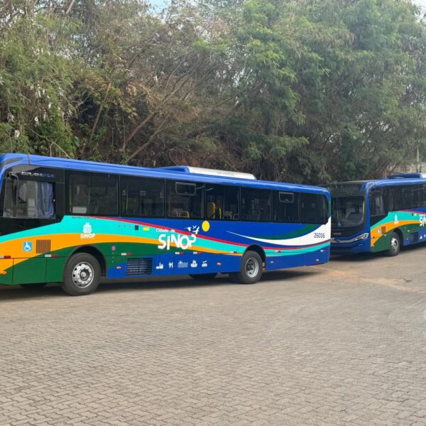 Sinop recebe novos ônibus Iveco para reforço do transporte coletivo urbano