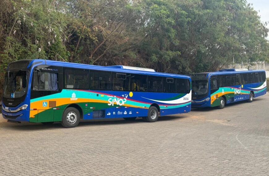 Sinop recebe novos ônibus Iveco para reforço do transporte coletivo urbano