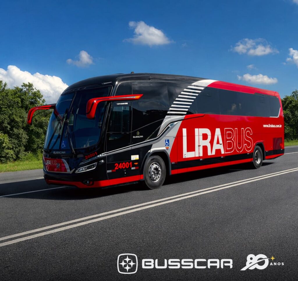 Busscar entrega 10 unidades zero KM à Viação Lirabus