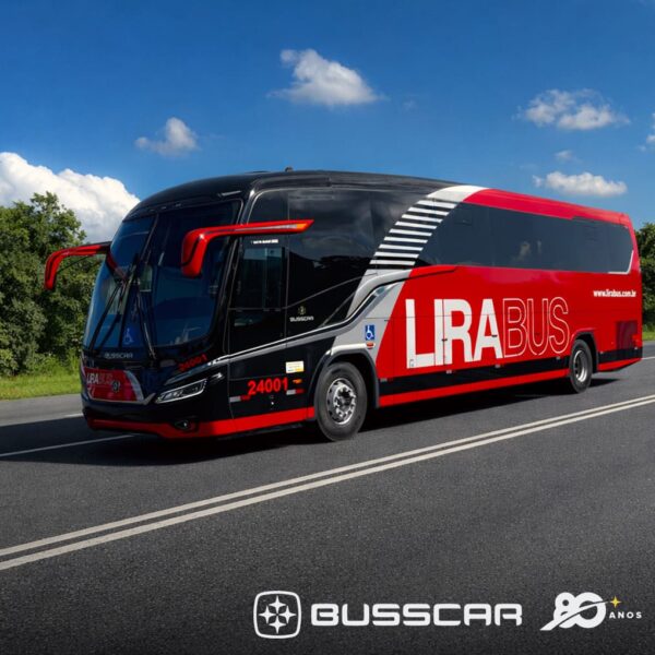 Busscar entrega 10 unidades zero KM à Viação Lirabus