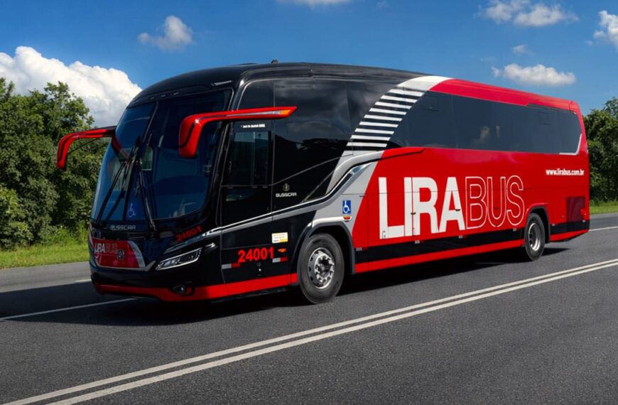 Busscar entrega 10 unidades zero KM à Viação Lirabus