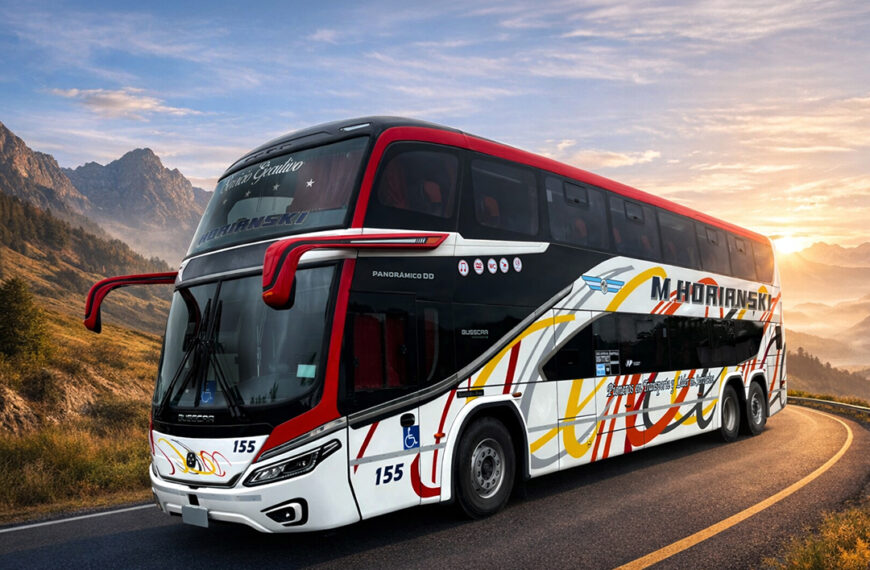 Busscar amplia presença internacional com entrega de double decker à operadora argentina