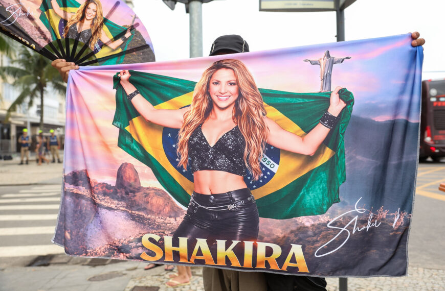 Show de Shakira no Rio terá operação especial de transporte com metrô 24h e linhas extras para Copacabana