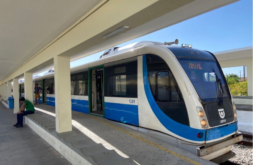 CBTU Natal retoma parcialmente viagens da Linha Sul e altera operação da Linha Norte